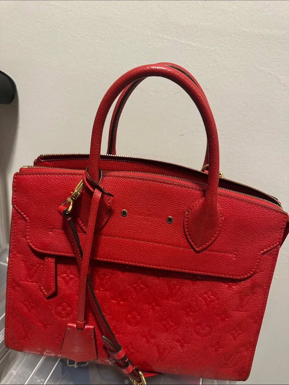 LOUIS VUITTON MONOGRAM EMPREINTE PONT NEUF MM
